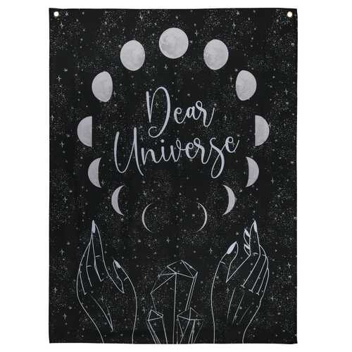 Stratton Home Decor Dear Universe Moon Wall Tapestry