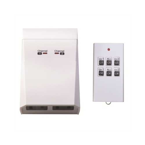 Timer Indoor 2 Outlet Remote